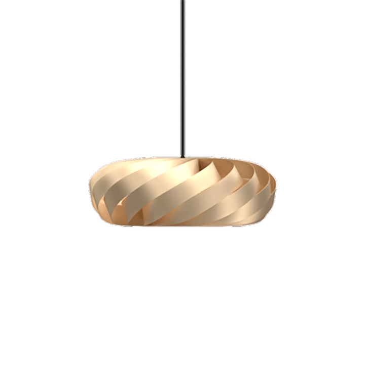 TR5 hanglamp, alu/goud, 40 x 18 cm