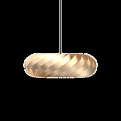 TR5 hanglamp, alu/goud, 60 x 20 cm