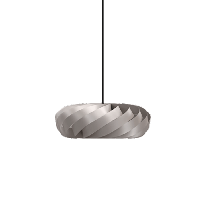 TR5 hanglamp, alu/zilver 40 x 18 cm