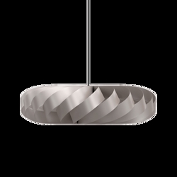 TR5 hanglamp, alu/zilver, 80 x 22 cm