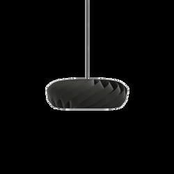 TR5 hanglamp, berk/zwart, 40 x 18 cm