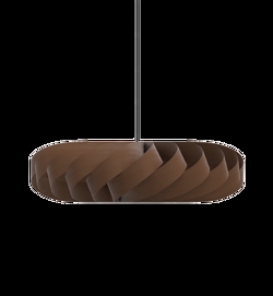 TR5 hanglamp, berk/bruin, 80 x 22 cm