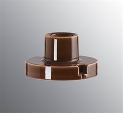 Onderdeel: Ifö E27-fitting bruin t/kabelaansluiting, base T123,5 t/Opus+Ohm 140