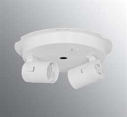 Onderdeel: Ifö Montageplaat E27 2 x 25 W voor basis D220 B184