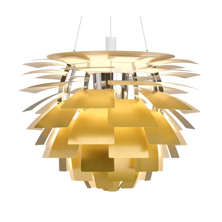 PH Artichoke Ø84 hanglamp, messing