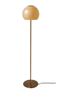 Ball Glass vloerlamp, amber