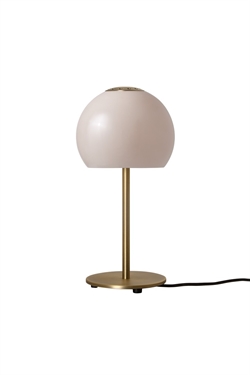 Ball Glass tafellamp, sand grey