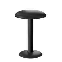 Gustave Tafellamp / Batterijlamp, smooth black