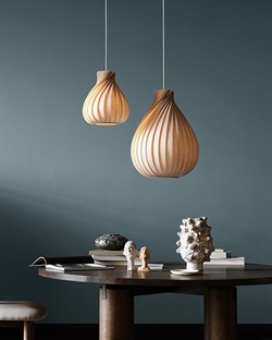 TR42 hanglamp, berk/natuur, 40 x 55 cm