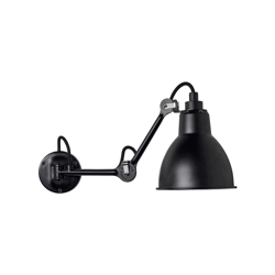 Lampe Gras No 204 wandlamp, zwart