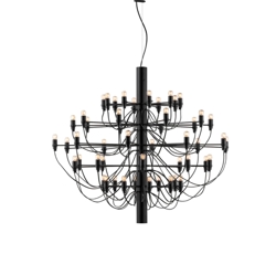 2097/50 kroonluchter LED, zwart