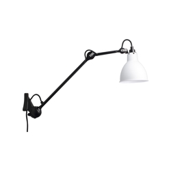 Lampe Gras No 222 wandlamp, zwart/wit