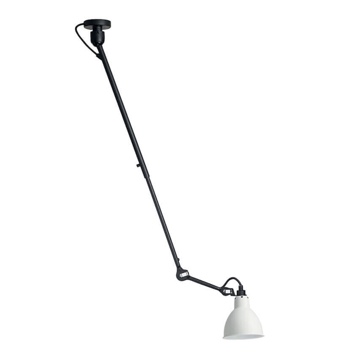 Lampe Gras No 302 plafondlamp, zwart/wit
