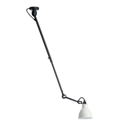 Lampe Gras No 302 plafondlamp, zwart/wit