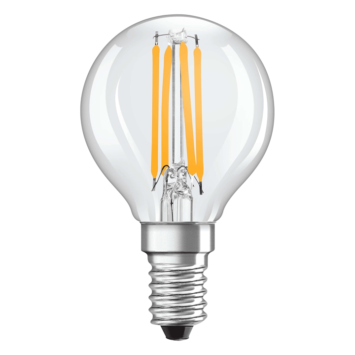 Osram LED-lamp 2,2W E14 927 dimbaar, helder