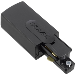 Global aansluiting - rechts 1F 230V, zwart