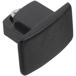 Global eindstuk 1F 230V, zwart