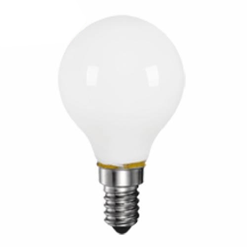 LED 4W kroonlamp opaal, E14, 2700K (3-staps dim)