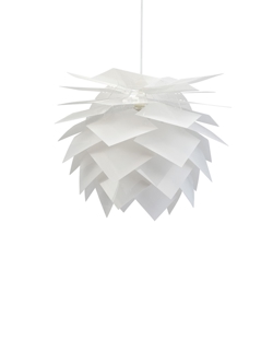 Pineapple D35 hanglamp, wit