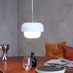 Haipot hanglamp, wit