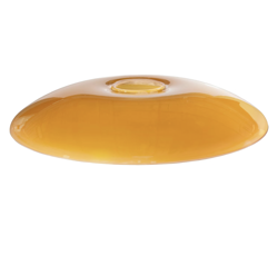 PH 2/1 onderscherm, amberkleurig glas