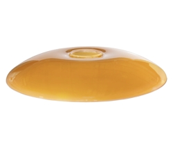 PH 2/1 onderscherm, amberkleurig glas