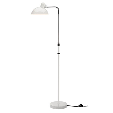 Kaiser idell 6580-F vloerlamp, wit