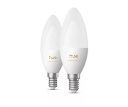 Philips Hue White Ambiance 3,7W LED E14 B39 500lm (2 st.)