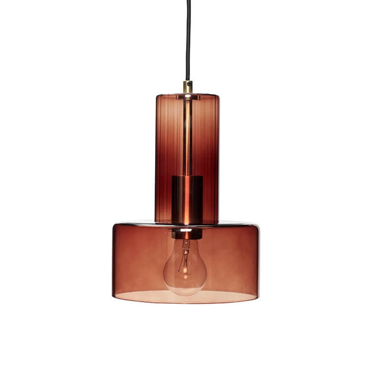 Ripple hanglamp, amber