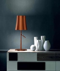 Birdie Tavolo Small LED, koper