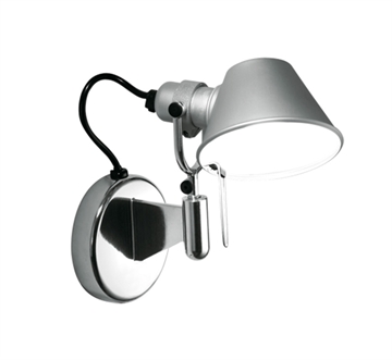 Tolomeo Micro Faretto, alu zonder schakelaar