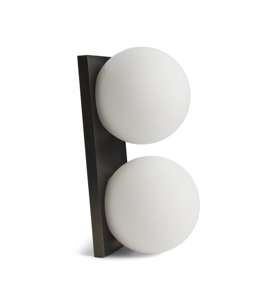 Palla Mini C290 wandlamp/plafondlamp, titanium