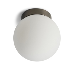 Palla C135 wandlamp/plafondlamp, titanium