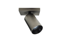 SpotOn1 plafondlamp/spot, titanium