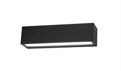 Brick Outdoor Up/Down LED buitenlamp, zwart