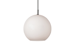 Capora hanglamp large, zwart/opaal