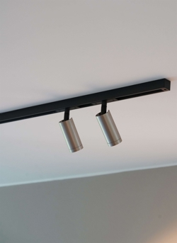 Domino Mini in mat aluminium