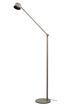 Direction F1 vloerlamp, mat grijs