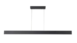 Flora hanglamp, zwart essenhout