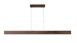 Flora hanglamp, walnoot