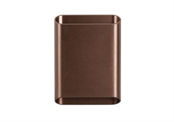 Shell wandlamp, coffee