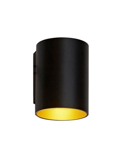 Tubus Outdoor Down W108 LED buitenlamp, zwart