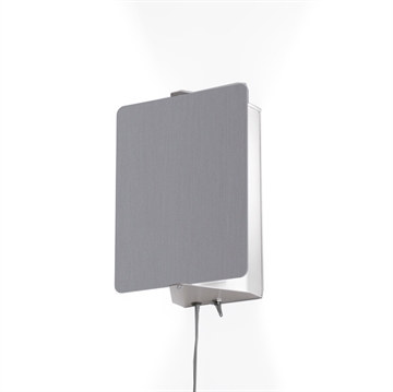 Applique À Volet Pivotant, wit aluminium