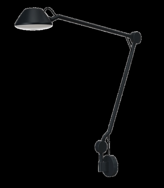 AQ01 wandlamp, zwart