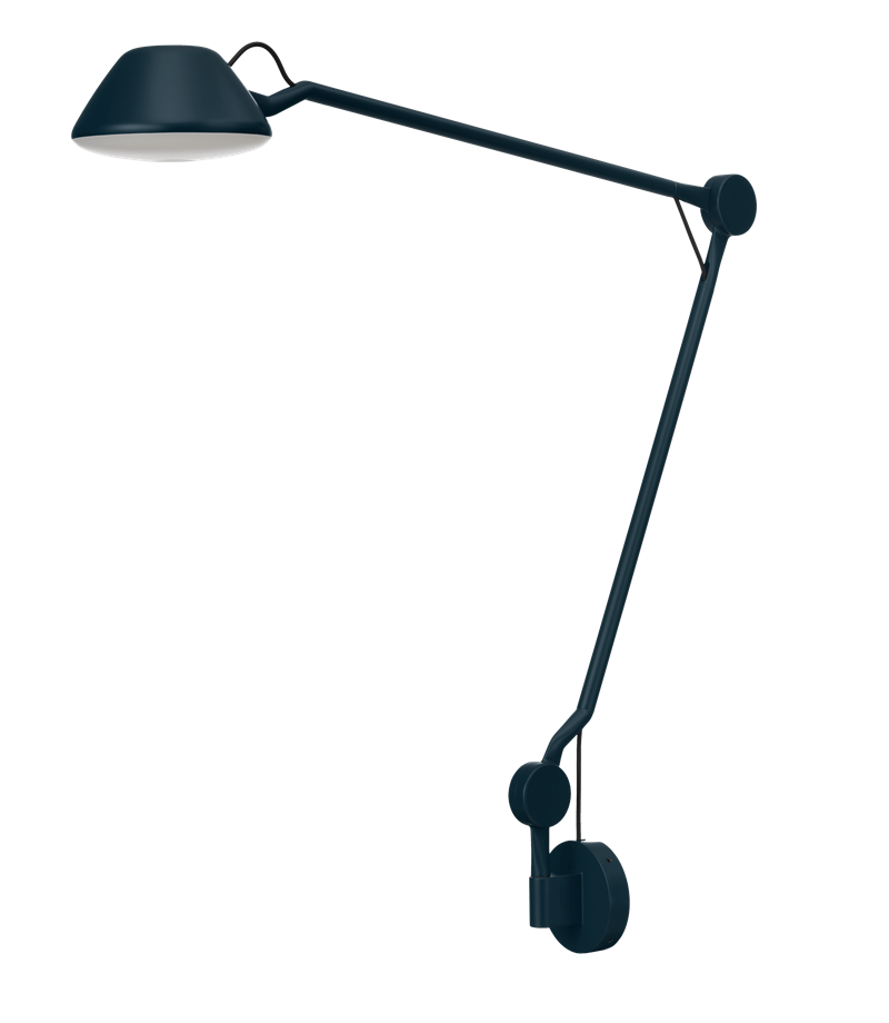AQ01 wandlamp, blauw