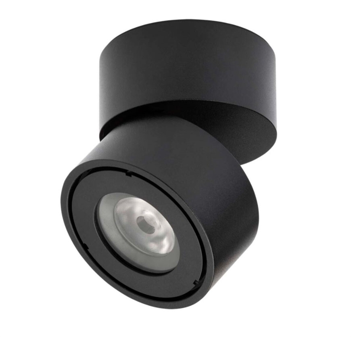 EASY W100 buiten spot, zwart