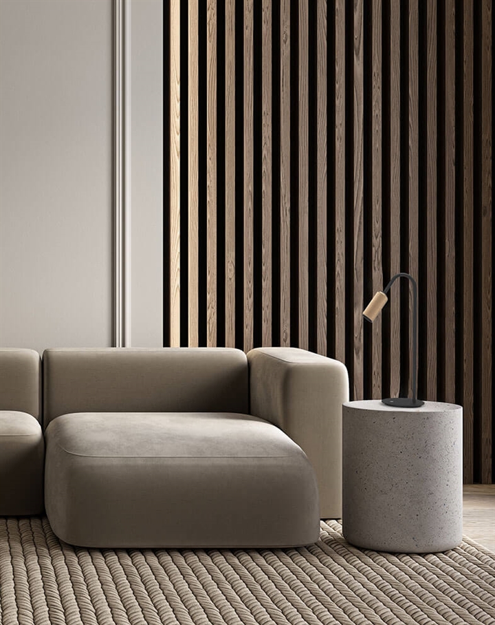 Decor T1 tafellamp, zwart/messing