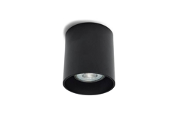 TUBE plafondlamp GU10, zwart