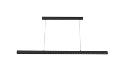 Volare hanglamp dots down, zwart