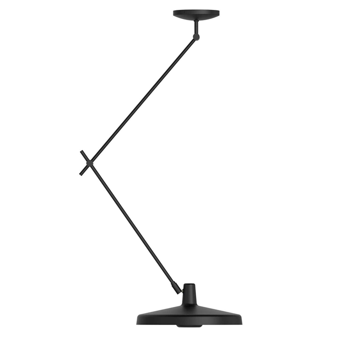 Arigato 45 plafondlamp, zwart